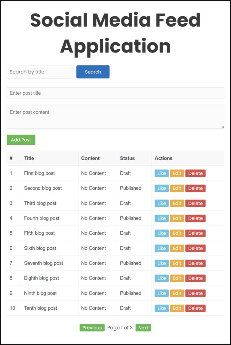 Social Media Feed - Fixed Version | naveedchughtai.com