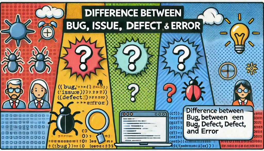 The Crucial Difference Between Bug, Issue, Defect, and Error