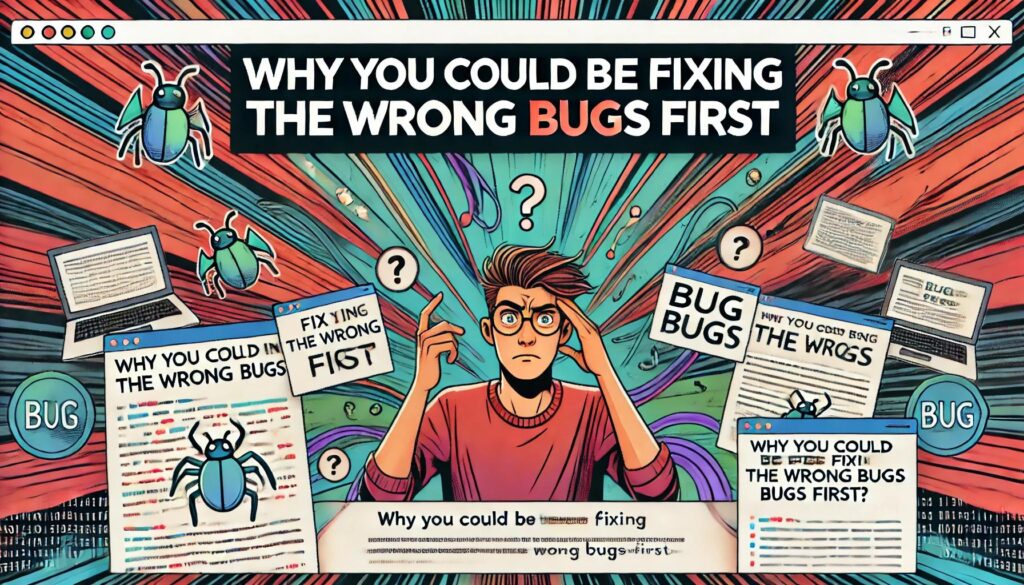 Why You Could Be Fixing the Wrong Bugs First