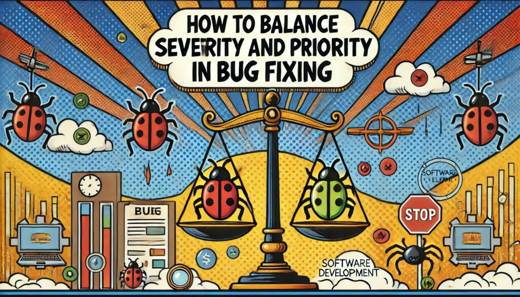 How to Balance Severity and Priority in Bug Fixing