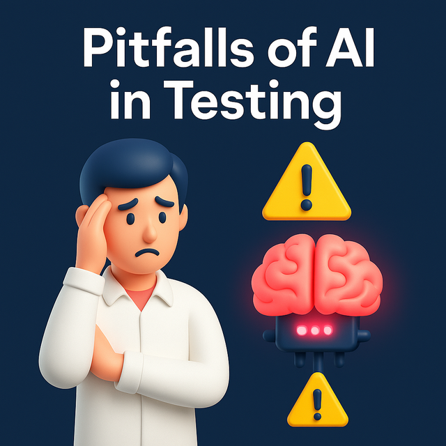 Limitations of AI-driven testing.