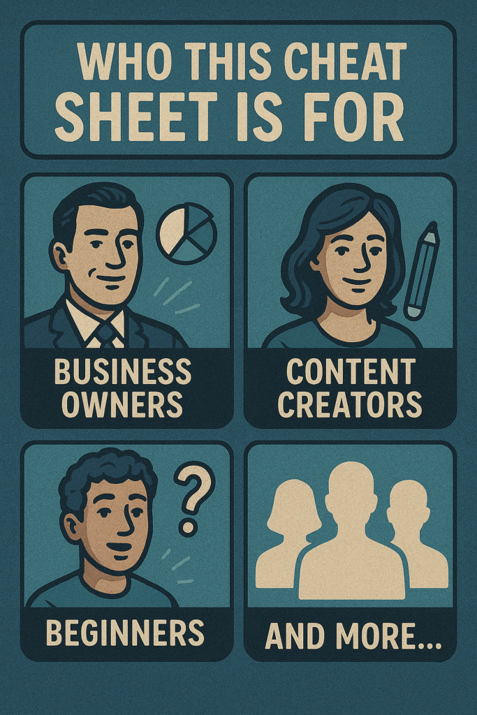 Comic-style illustration of a QA engineer, developer, PM, writer, and analyst working together at a table. Muted comic colors, clean outlines.