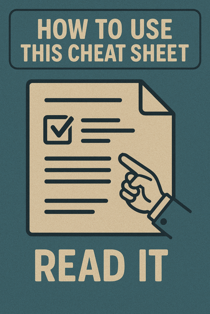 Comic-style step-by-step visual showing how to apply slash commands in daily ChatGPT work.
